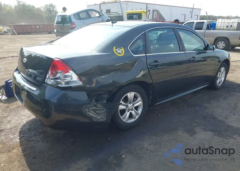 2012 Chevrolet Impala Ls из США, поврежденный, VIN 2G1WA5E31C1317567